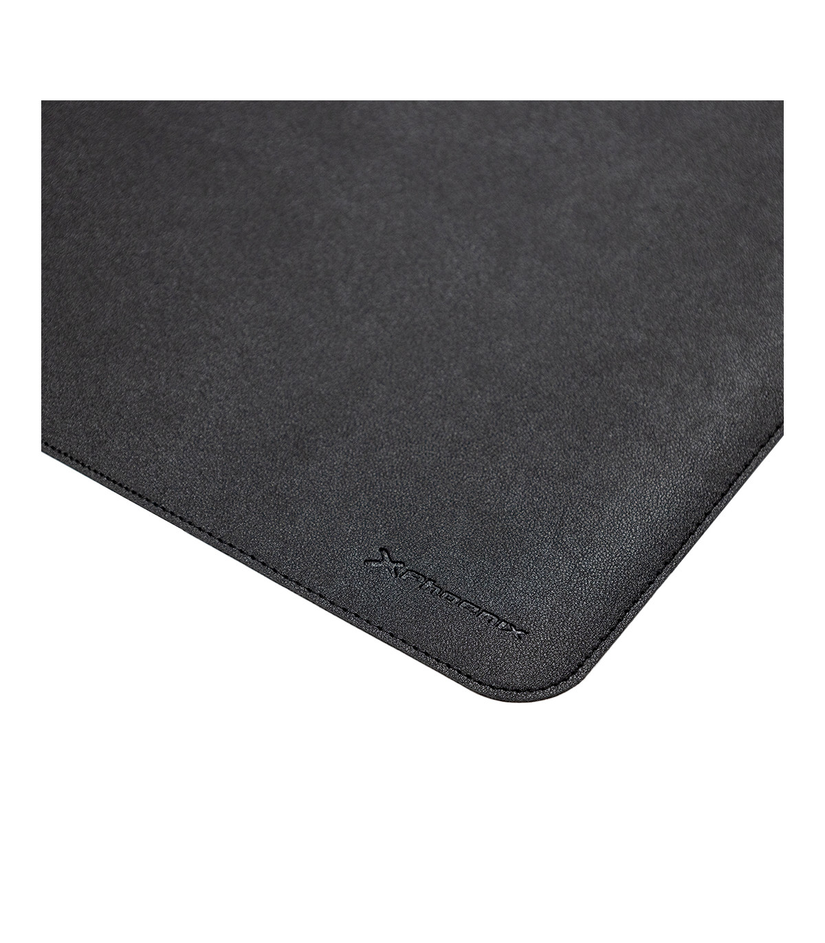 Phoenix matepad alfrombrilla ratón pu 80 x 40 cm antideslizante impermeable materíal simil cuero negra