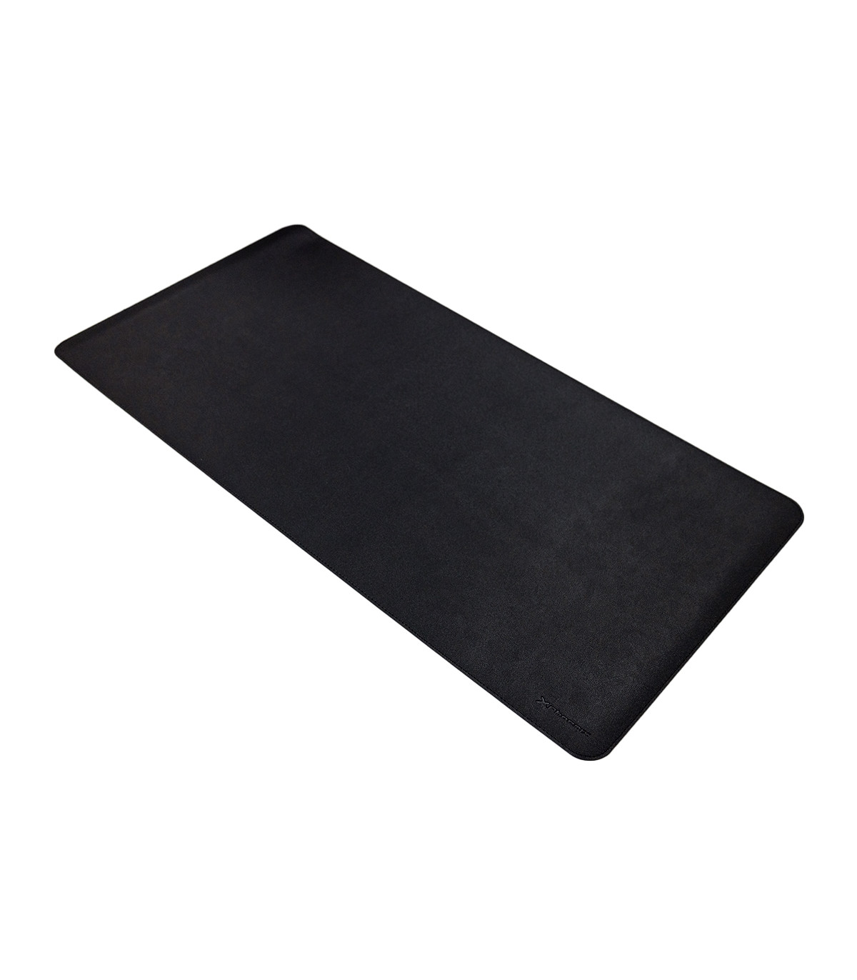Phoenix matepad alfrombrilla ratón pu 80 x 40 cm antideslizante impermeable materíal simil cuero negra