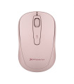 Phoenix m250 ratón inalámbrico 2.4 ghz receptor usb hasta 1600 dpi compatible con pc mac portátil color rosa