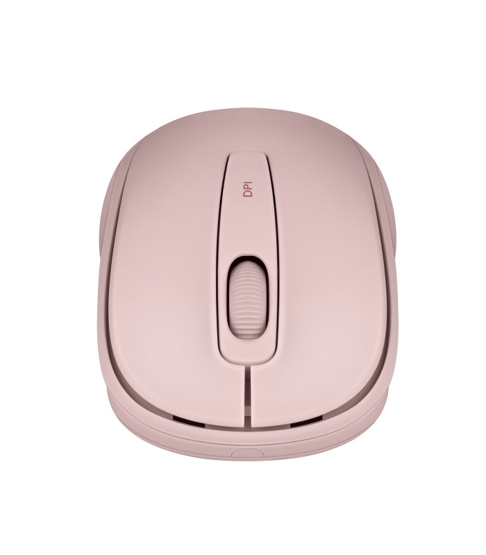 Phoenix m250 ratón inalámbrico 2.4 ghz receptor usb hasta 1600 dpi compatible con pc mac portátil color rosa