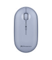 Ratón inalambrico rebble bluetooth y 2.4 ghz hasta 3 dispositivos con receptor usb clic silencioso para portátil notebook pc cho