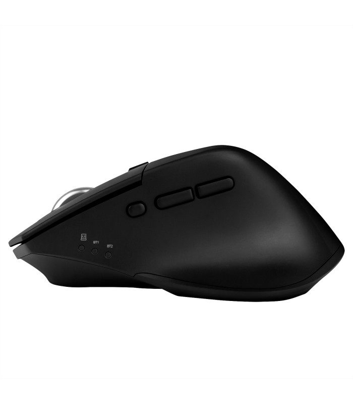 Ratón inalambrico bluetooth phoenix ergo m2 ergonomico multidispositivo y batería recargable click silenciosos