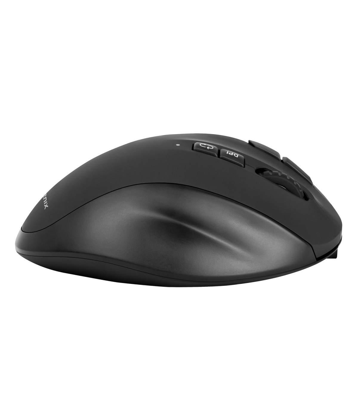 Ratón inalambrico phoenix ergo t1 ergonomico trackball batería recargable multidispositivo