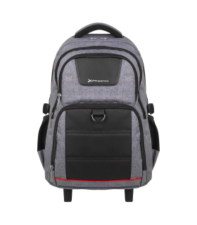 Mochila con ruedas trolley phoenix discovery g para portátil 17 pulgadas gris