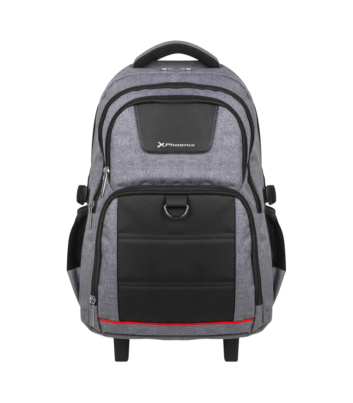 Mochila con ruedas trolley phoenix discovery g para portátil 17 pulgadas gris