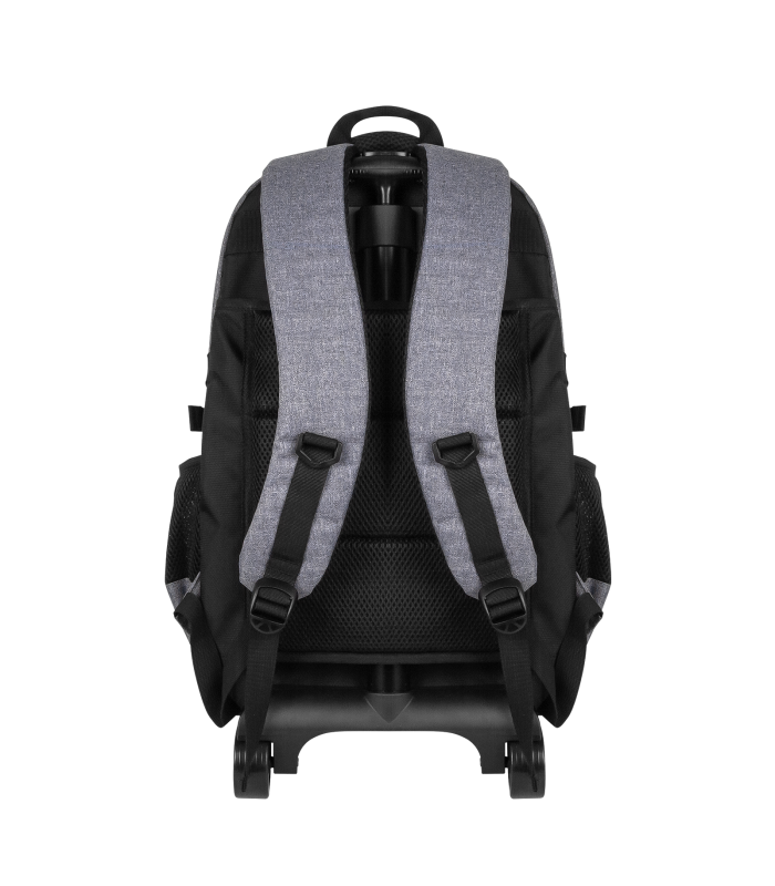 Mochila con ruedas trolley phoenix discovery g para portátil 17 pulgadas gris