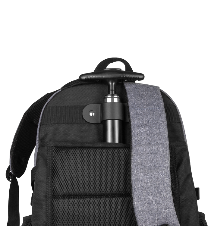 Mochila con ruedas trolley phoenix discovery g para portátil 17 pulgadas gris