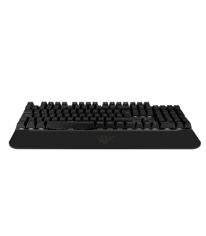 Teclado mecanico gaming phoenix mk1 elite full rgb configurable switches brown usb con reposamuñecas