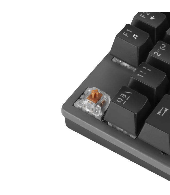 Teclado mecanico gaming phoenix mk1 elite full rgb configurable switches brown usb con reposamuñecas
