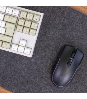 Phoenix sizigia alfombrilla premium de fieltro para escritorio gris oscuro l