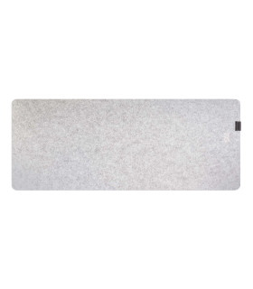 Phoenix sizigia alfombrilla premium de fieltro para escritorio gris xl