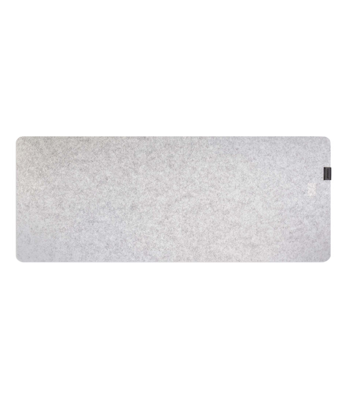 Phoenix sizigia alfombrilla premium de fieltro para escritorio gris xl
