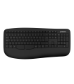 Phoenix k201 teclado ergonomico inalambrico 2.4ghz negro