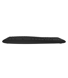 Phoenix k201 teclado ergonomico inalambrico 2.4ghz negro