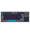 Teclado gaming royal pbt mecanico negro