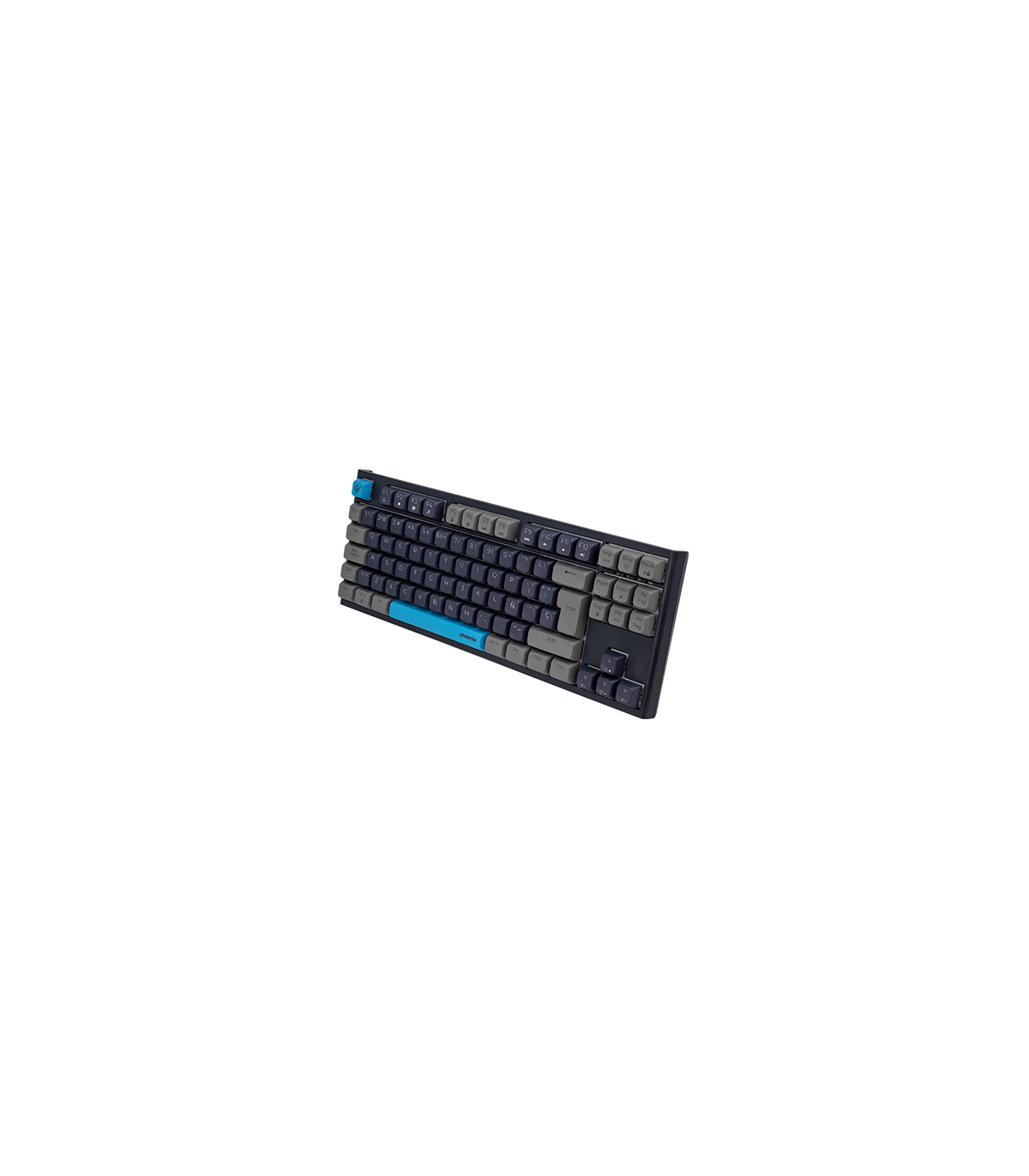 Teclado gaming royal pbt mecanico negro