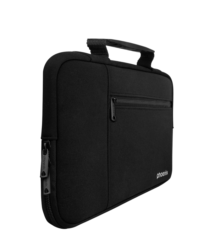 Maletin funda phoenix de neopreno para tablet o portátil 11 pulgadas negra