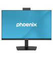 Monitor phoenix visión 24 pro 23.8 pulgadas full hd panel ips webcam integrada abatible hdmi + dp altavoces integrados