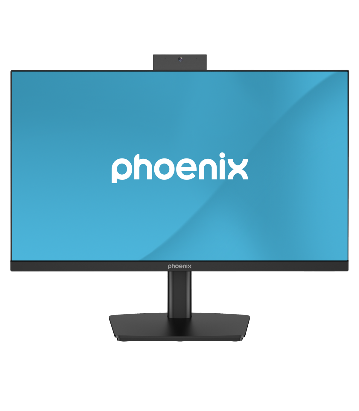 Monitor phoenix visión 24 pro 23.8 pulgadas full hd panel ips webcam integrada abatible hdmi + dp altavoces integrados