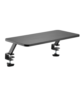 Elevador soporte de monitor para escritorio mesa gaming phoenix riser pro 65 x 26 cm madera mdf fijación universal ajustable