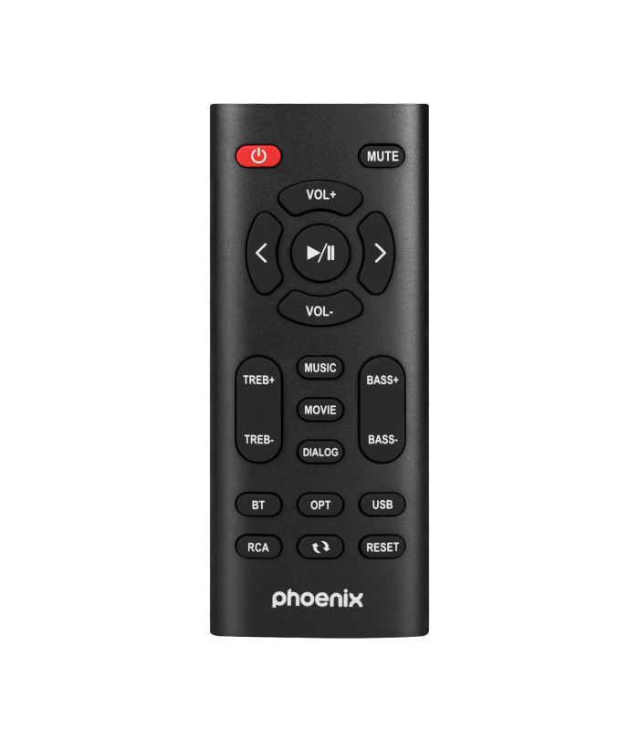 Altavoces de estudio phoenix sonika 50w con bluetooth jack usb para ordenador