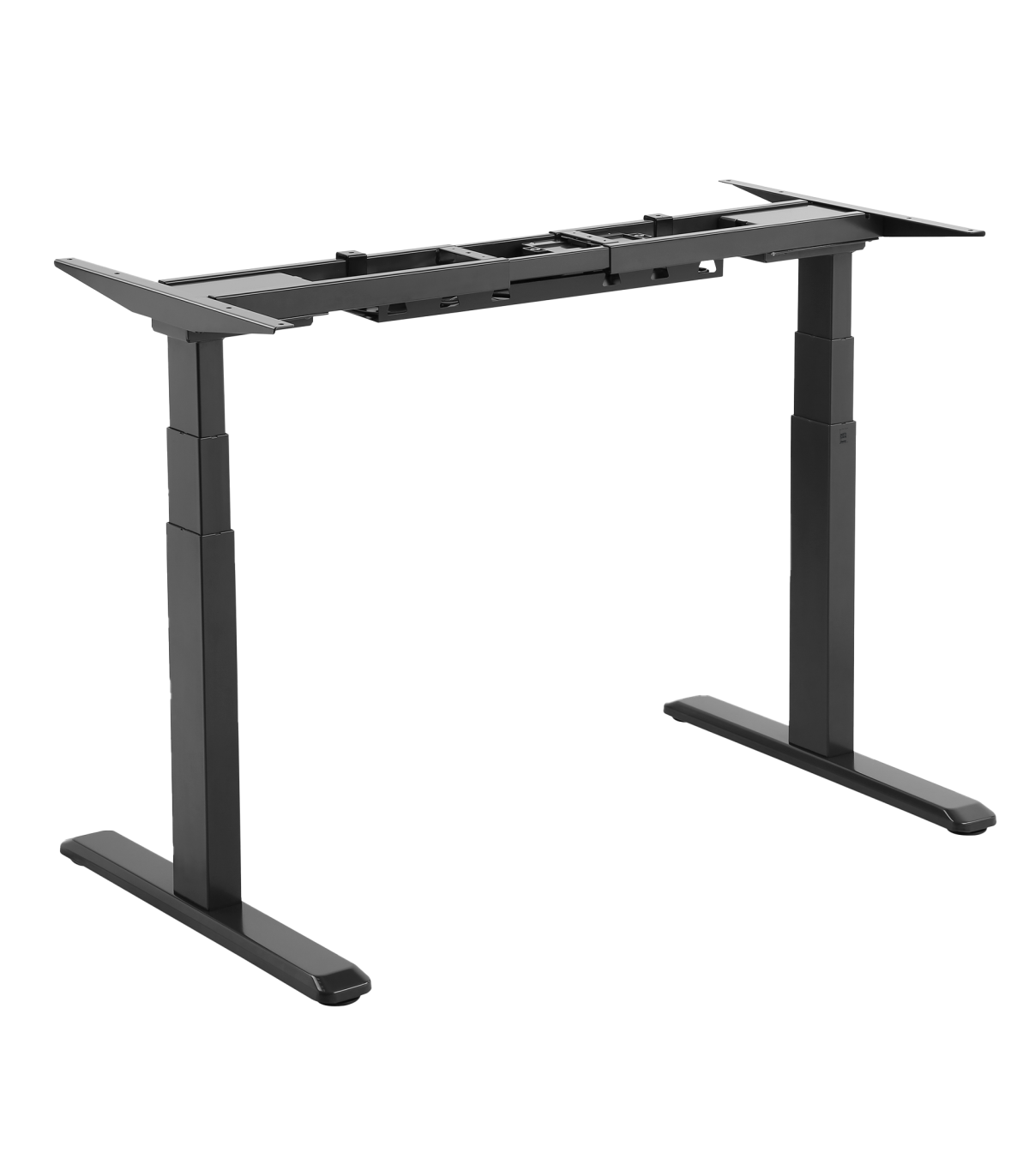 Signa estructura ajustable para escritorio doble motor y 3 segmentos negra