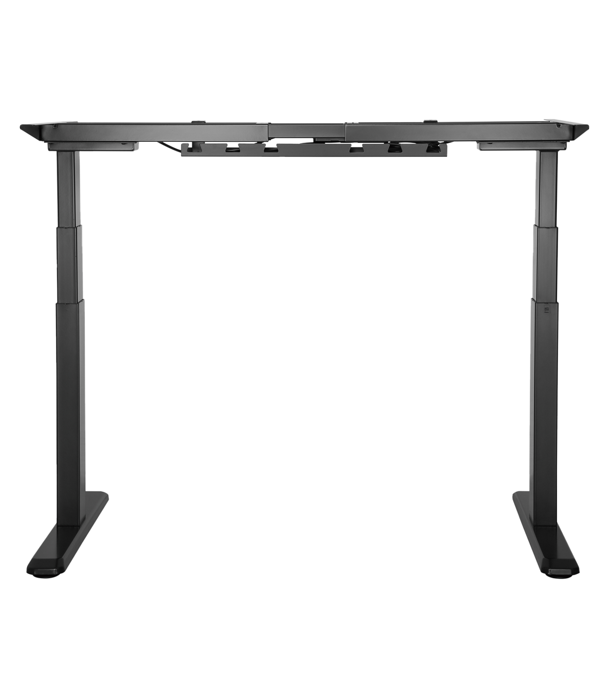 Signa estructura ajustable para escritorio doble motor y 3 segmentos negra