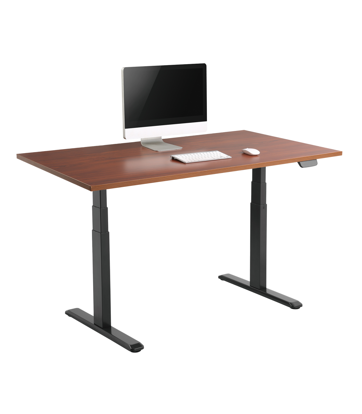 Signa estructura ajustable para escritorio doble motor y 3 segmentos negra