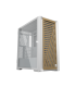 Caja ordenador phoenix gaming artisan noble blanca frontal de madera atx filtros antipolvo tipo c