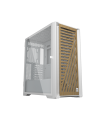 Caja ordenador phoenix gaming artisan noble blanca frontal de madera atx filtros antipolvo tipo c
