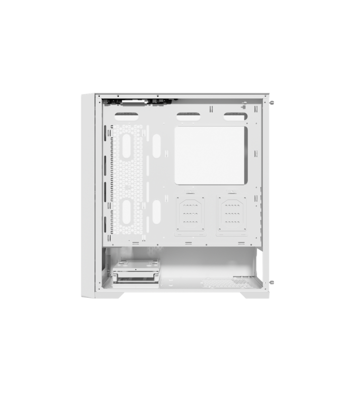 Caja ordenador phoenix gaming artisan noble blanca frontal de madera atx filtros antipolvo tipo c