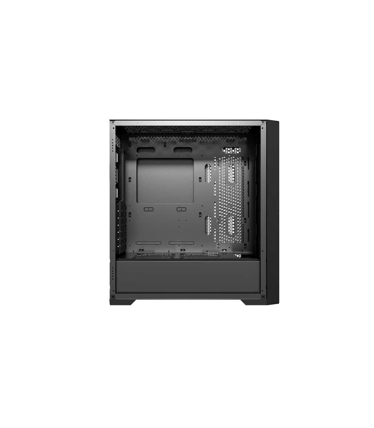 Caja ordenador phoenix gaming artisan noble negra frontal de madera atx filtros antipolvo tipo c