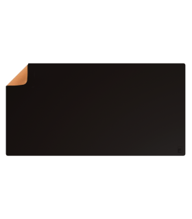 Alfombrilla phoenix eleganza xxl 125 x 64.5 cm base de corcho y superficie de cuero pu 4 mm grosor