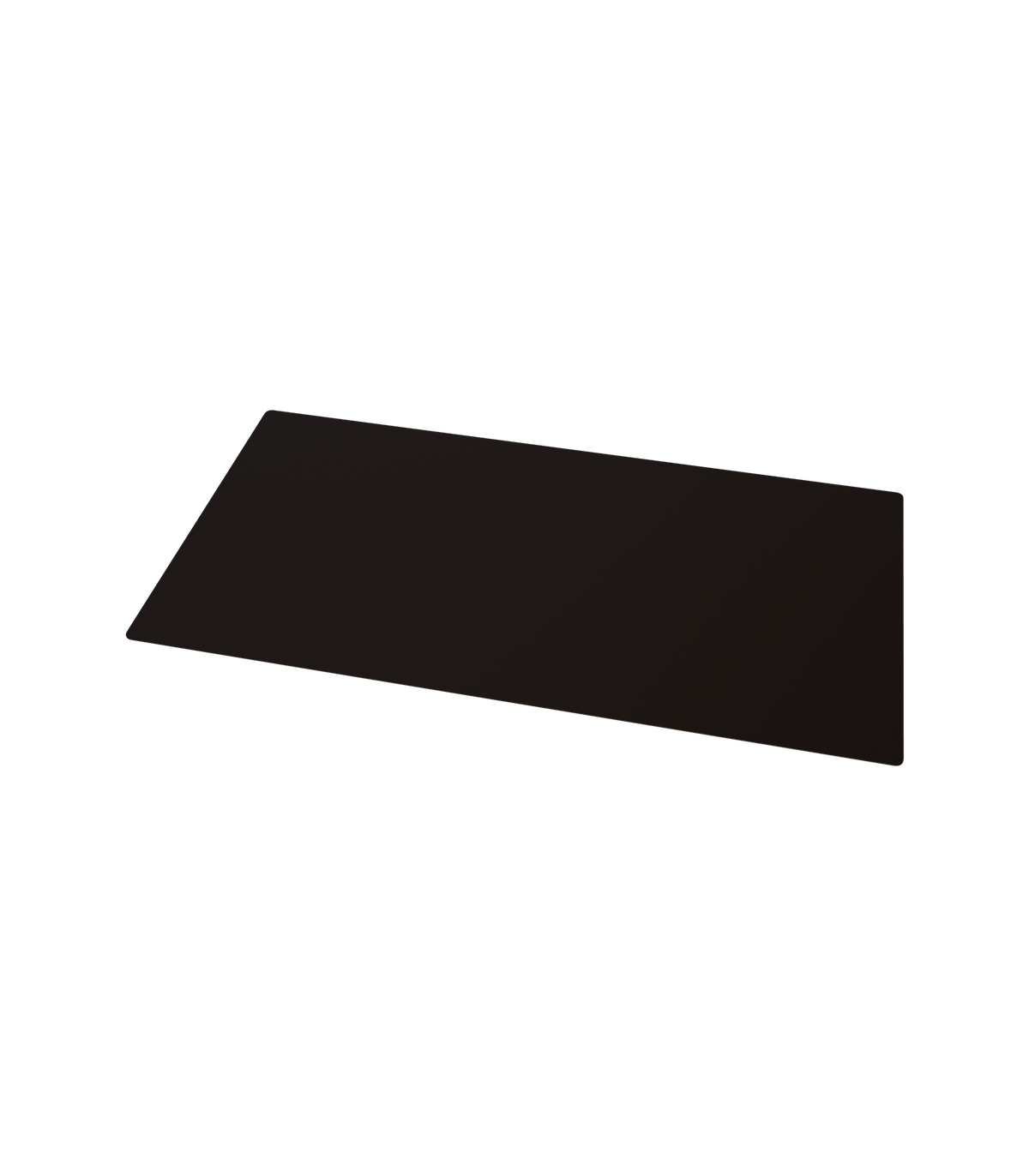 Alfombrilla phoenix eleganza xxl 125 x 64.5 cm base de corcho y superficie de cuero pu 4 mm grosor