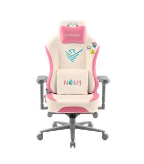 Silla gaming phoenix nova cream edition
