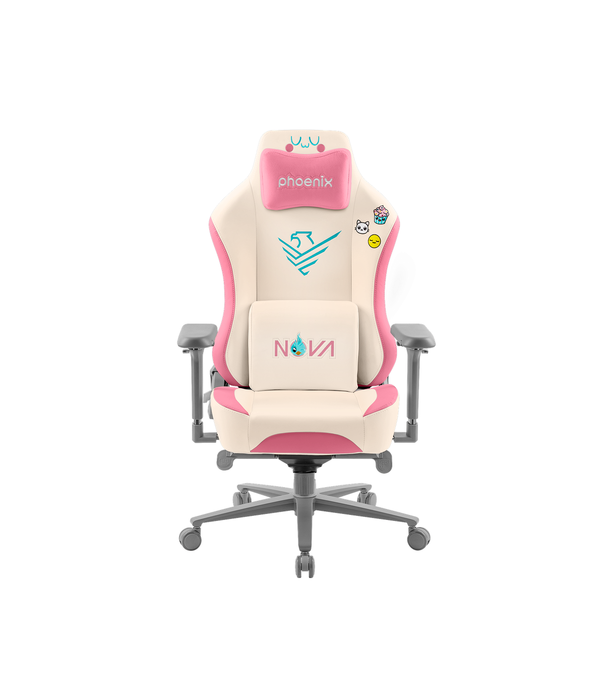 Silla gaming phoenix nova cream edition