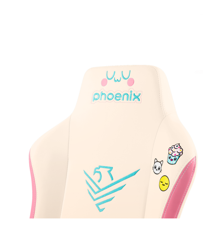 Silla gaming phoenix nova cream edition