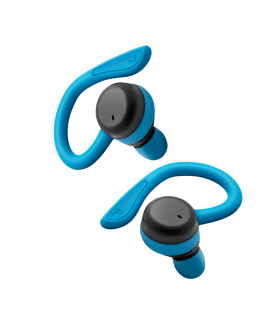 Auriculares deportivos phoenix spartan bluetooth 5.3 manos libres accesorios intercambiables detalles en azul