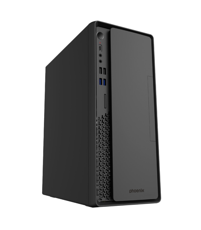 Caja ordenador phoenix lite evo micro atx de 15 litros - fuente tfx no incluida - usb 3.0 y tipo c