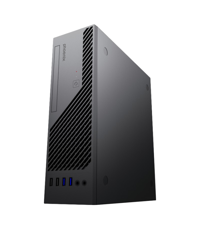 Caja ordenador phoenix lite - s3 micro atx formato ultra slim de 8 litros usb 3.0 fuente 200w incluida