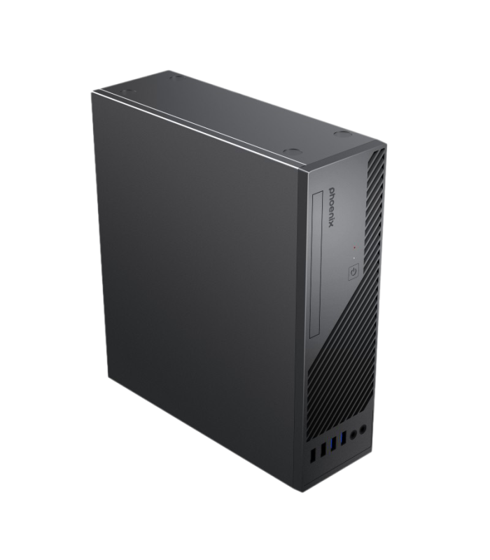 Caja ordenador phoenix lite - s3 micro atx formato ultra slim de 8 litros usb 3.0 fuente 200w incluida