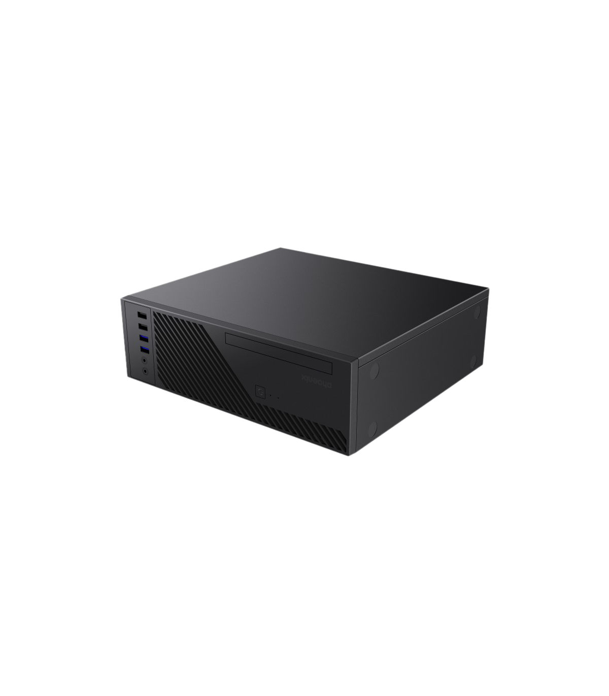 Caja ordenador phoenix lite - s3 micro atx formato ultra slim de 8 litros usb 3.0 fuente 200w incluida