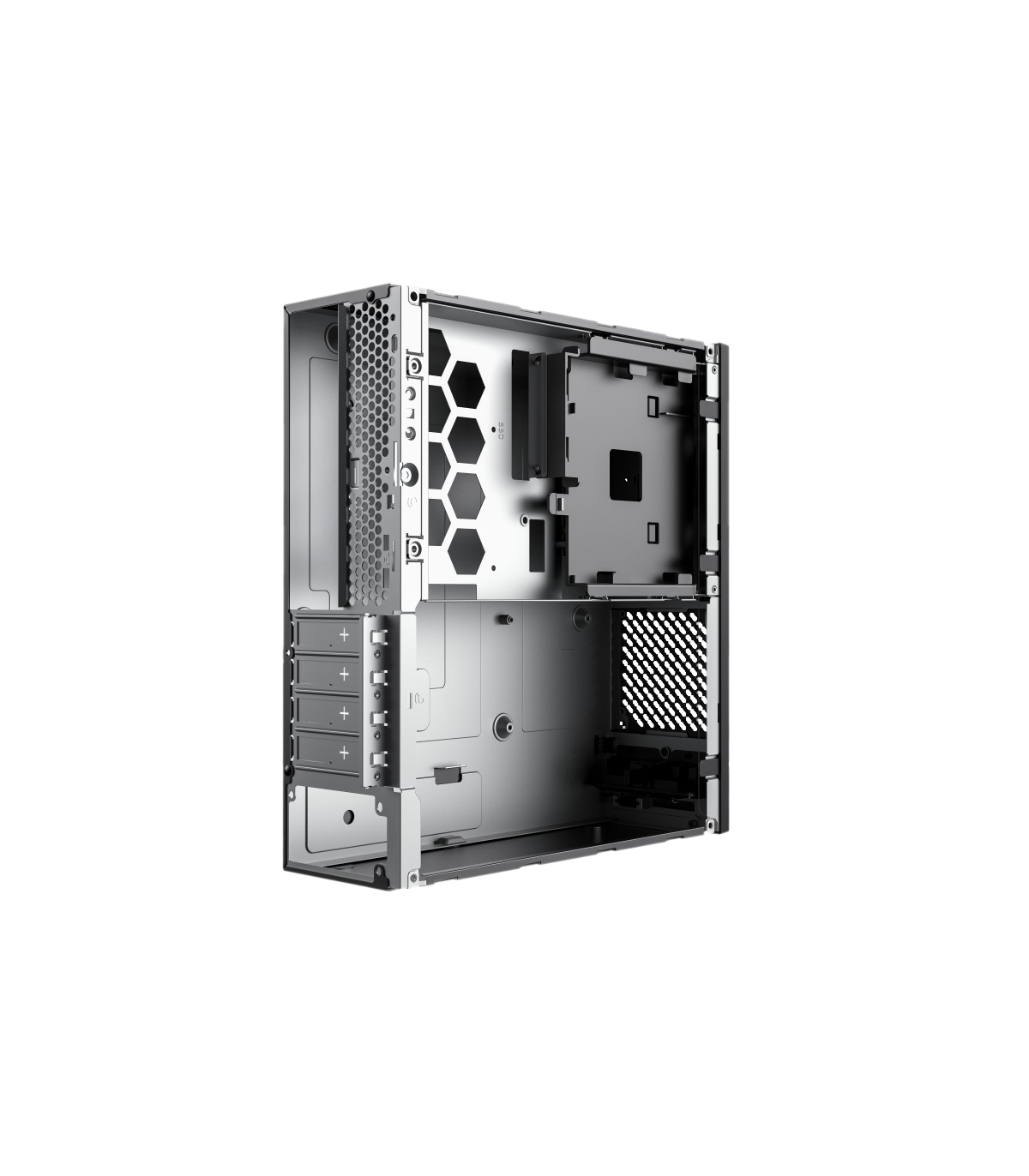 Caja ordenador phoenix lite - s3 micro atx formato ultra slim de 8 litros usb 3.0 fuente 200w incluida