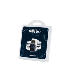 Nano adaptador phoenix receptor de red wifi bluetooth 2 en 1 650mbps dual band