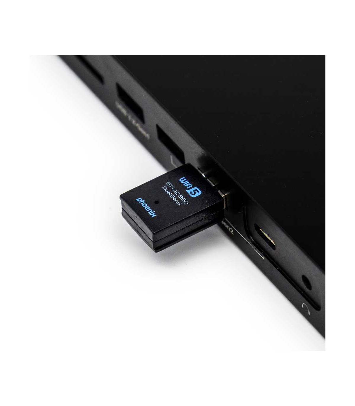 Nano adaptador phoenix receptor de red wifi bluetooth 2 en 1 650mbps dual band