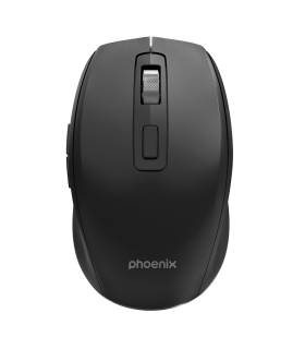 Ratón inalámbrico phoenix m120 hasta 1600 dpi clics silenciosos botónes de avance rapido