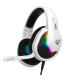 Auriculares gaming phoenix x - io blancos multiplataforma con cable jack y adaptador