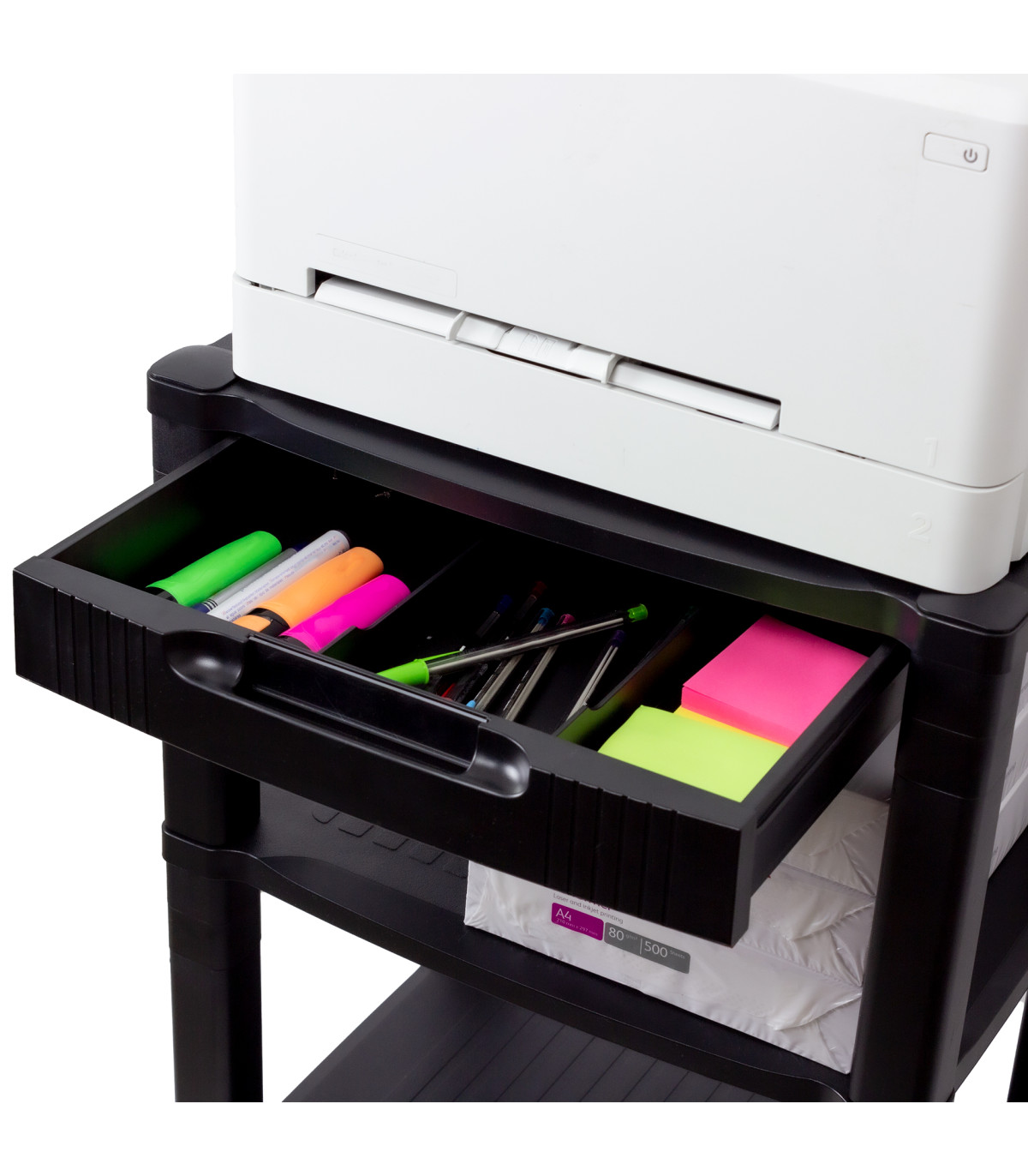 Mesa auxiliar modular para impresora