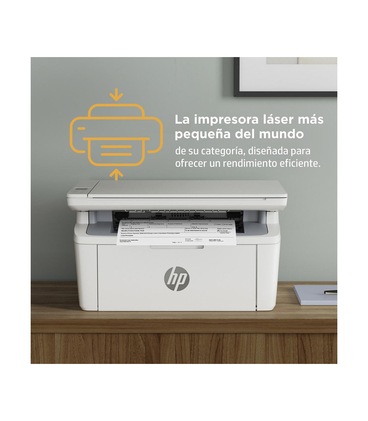 Multifunción láser hp m140w monocromo wifi duplex