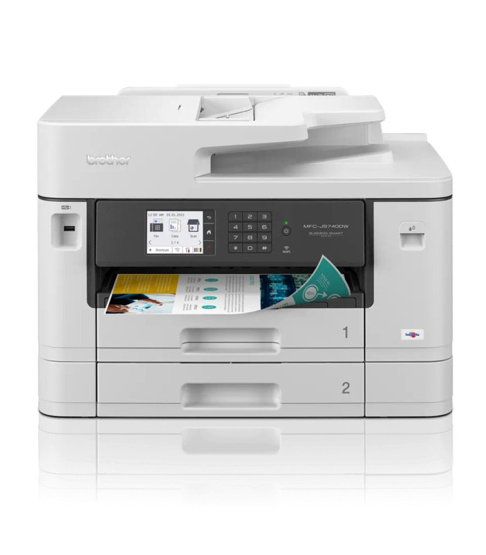 Multifunción inyección brother mfcj5740dw color wifi dúplex a3 fax